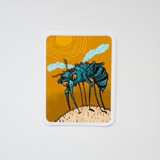 Bitey Mosquito Sticker