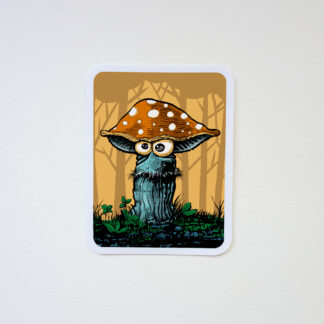 Mushroom Sticker - morning